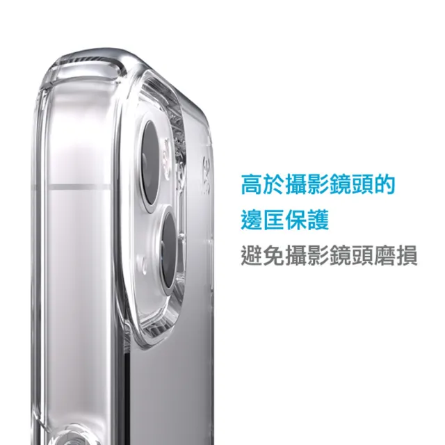 【Speck】iPhone 13 6.1” Presidio Perfect-Clear 透明抗菌4米防摔保護殼(iPhone 13 保護殼)