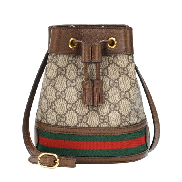 GUCCI 古馳 Ophidia GG Mini 迷你 帆布 可調肩背 水桶包 550620