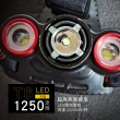 【KINYO】USB充電式三頭變焦頭燈(LED-716)