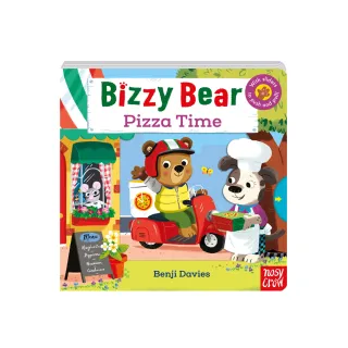 【iBezt】Pizza Time(Bizzy Bear超人氣硬頁QR CODE版)