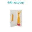 【韓國 WEDENT 威登】攜帶式牙線棒 2入組 成人*1+兒童*1(顏色隨機/附收納盒)