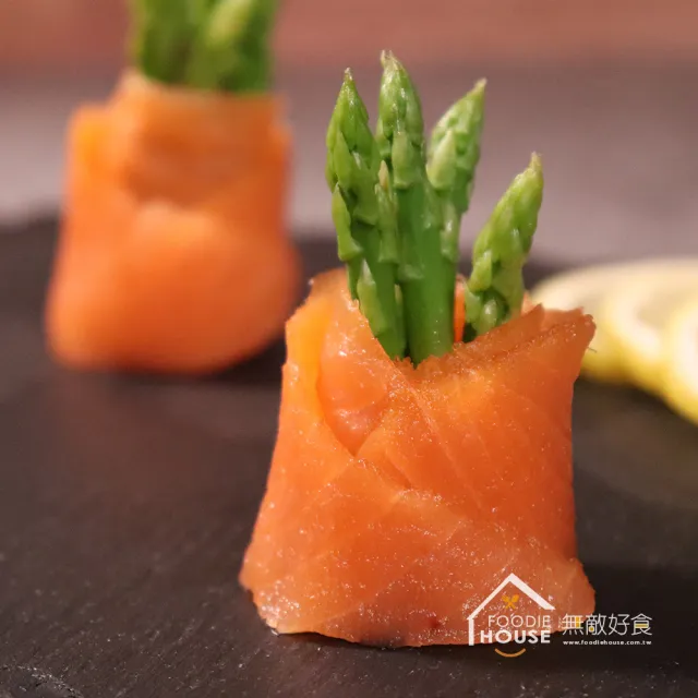 【無敵好食】煙燻鮭魚切片 x5包(100g/包)