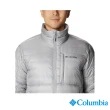 【Columbia 哥倫比亞 官方旗艦】男款- Omni-Heat黃金鋁極暖羽絨外套-淺灰色(UWE49930LY / 羽絨.黃金鋁點.發