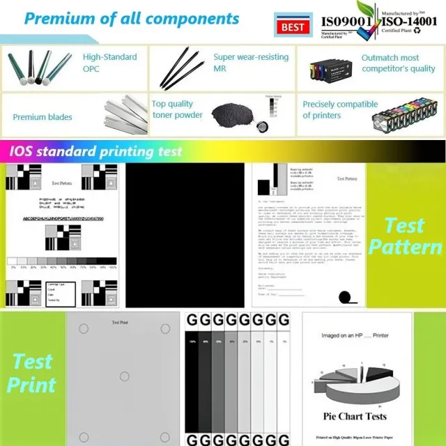 【Bill Case】CF510A 全新高階A+級 100%相容晶片副廠碳粉匣-黑色(HP 100%相容 1100張 黑白清晰)