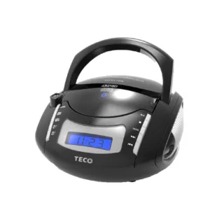【TECO 東元】藍牙/USB/時鐘手提CD音響 XYFSC108B 福利品