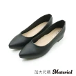 【Material瑪特麗歐】女鞋 包鞋 加大素面優雅平底鞋 MA女鞋 TG52829(包鞋)