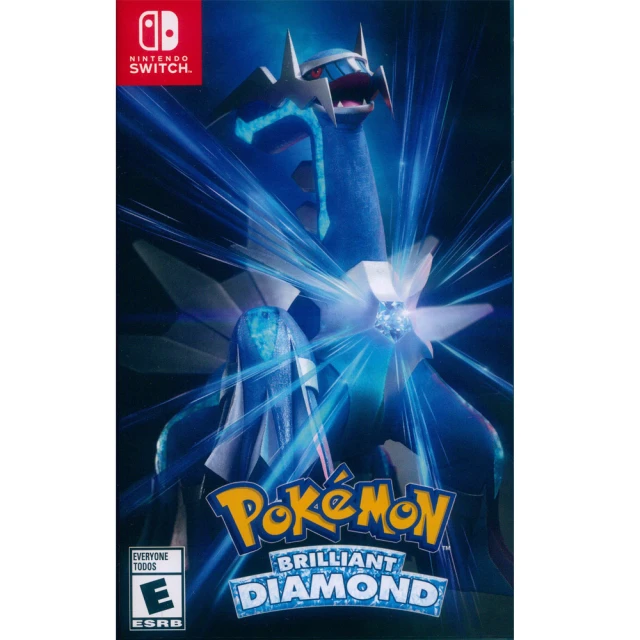 【Nintendo 任天堂】NS Switch 寶可夢 晶燦鑽石 Pokemon Brilliant Diamond(中英日文美版)