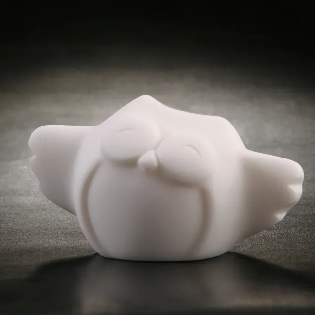 【Gallery Chuan 筌美術】財富專家(貓頭鷹 複合石材 送禮 藝品)