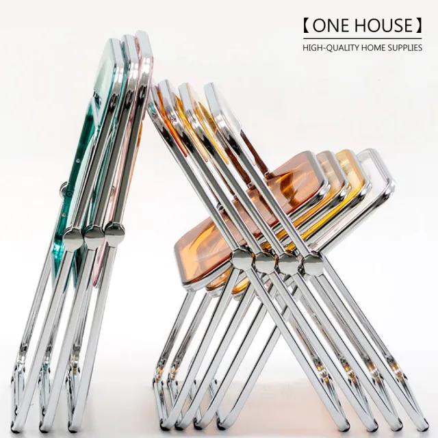【ONE HOUSE】時尚晶透椅(LM-K326)