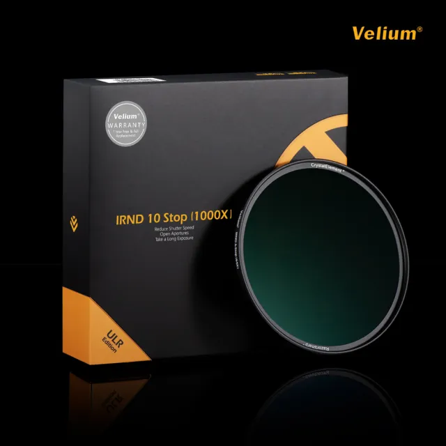 【Velium 銳龍】銳麗龍 MRC nano 8K ND1000 112mm IRND 10-Stop 多層奈米鍍膜 減光鏡(總代理公司貨)