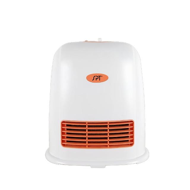 尚朋堂 SH-2236 陶瓷式電暖器，專為3坪以下小空間設計，最大功率1200W，陶瓷加熱技術快速暖房，安全高效不乾燥。產品尺寸34.5cm(W)×22cm(D)×37.5cm(H)，重量僅2800g，便於擺放。適用110V/60Hz電壓，一年保固，BSMI許可字號R43104，中國製造品質保證。適合臥室、書房等小型區域，提供舒適溫暖，冬季必備電暖器。