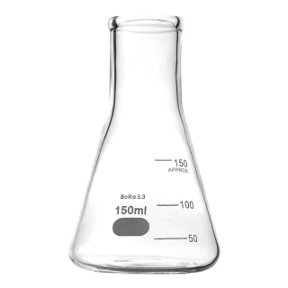 【錫特工業】150ml三角燒杯 量杯玻璃 耐熱量杯 玻璃杯 刻度杯 錐形瓶  實驗室 3入組(MIT-GCD150頭家工具)