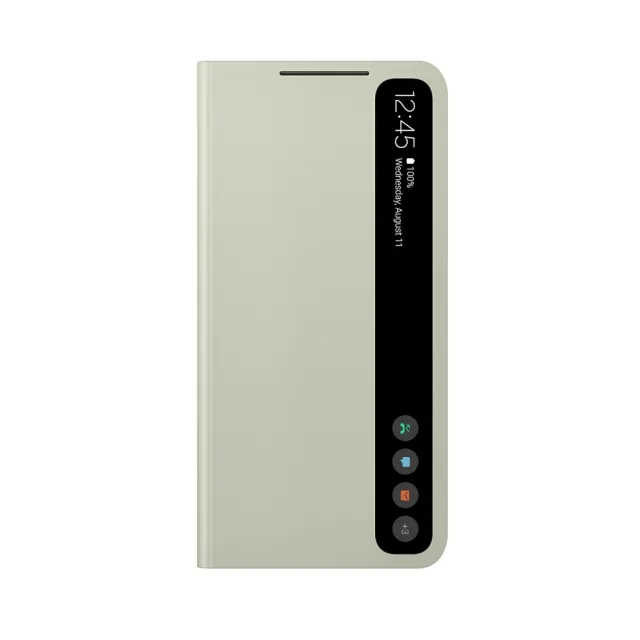 【Samsung 三星】Galaxy S21 FE 5G Clear View 原廠透視感應皮套