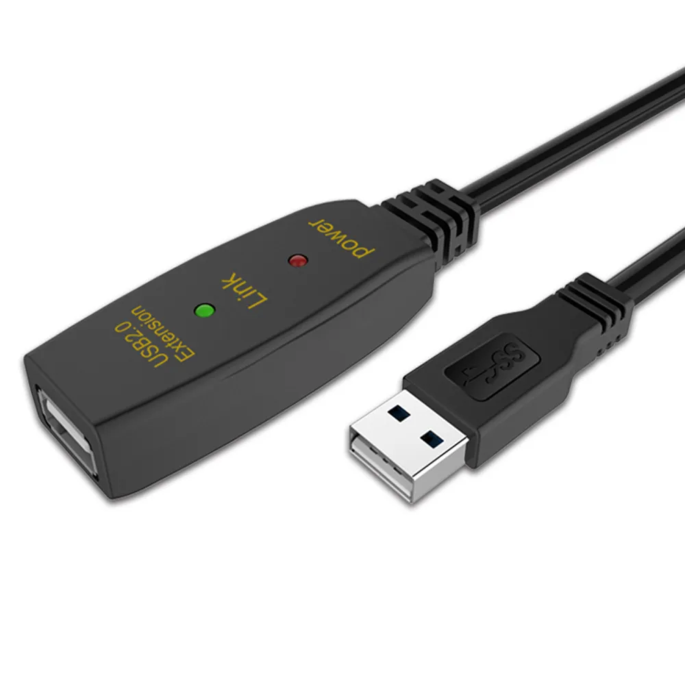 【Spedal 勢必得】USB 2.0 訊號放大 數據 延長線(10米)