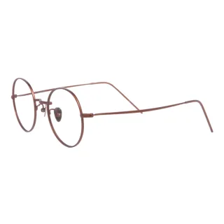 【Optician Charlie】韓國亞洲專利光學眼鏡圓框ET系列(黑  ET BK)