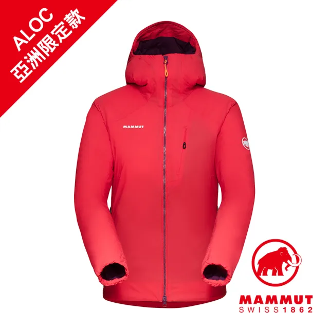 【Mammut 長毛象】Rime IN Flex Hooded Jacket AF Women 化纖外套 日落紅/葡萄紫 女款 #1013-02120