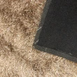 【山德力】地堡長毛地毯 - 金 160x230cm(地墊 長毛 柔軟 毛毯 雙色 生活美學)