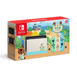 【Nintendo 任天堂】Switch 集合啦 動物森友會 特別版主機(台灣公司貨)