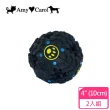 【Amy Carol】育智健身球-黑色4吋10cm-2入組 （BD642169）(狗玩具/啾啾玩具)
