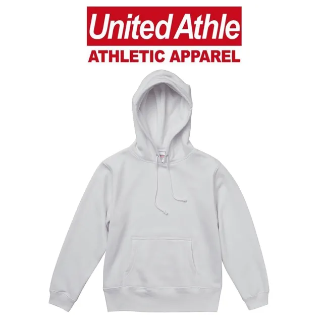 【United Athle】日系加厚素色連帽T 保暖磨毛長袖上衣(男女可穿 秋冬防寒)