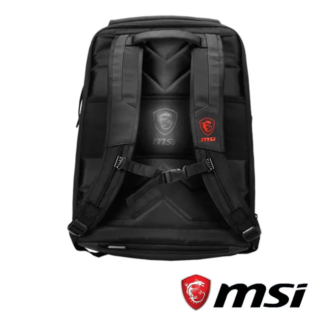 【MSI 微星】Urban Raider Backpack 電競後背包-城市襲擊者I(G34-N1XXX13-808)