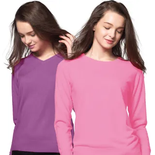 【群羊 Flocks Sheep】超柔喀什米爾觸感 任選二件(圓領/V領 二款十色)