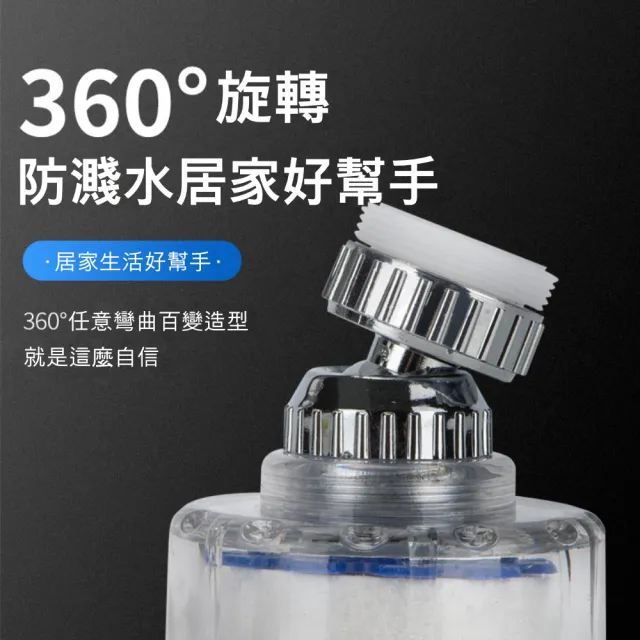 【Dagebeno荷生活】韓式洗臉台水龍頭濾水器過濾器超值組 4個濾芯(不含過濾器)