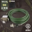 【aibo】aibo 2P一開三插動力延長線-5M(台灣製/附收納袋)