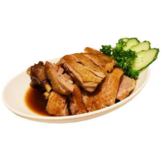 【上野物產】4包 古法醃製鹹水鵝(400g±10%/包 鵝肉/鴨肉)
