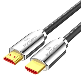 【MCHAONEST】2.1版 8K HDMI 8米旗艦單晶銅鍍銀(黑曼系列)