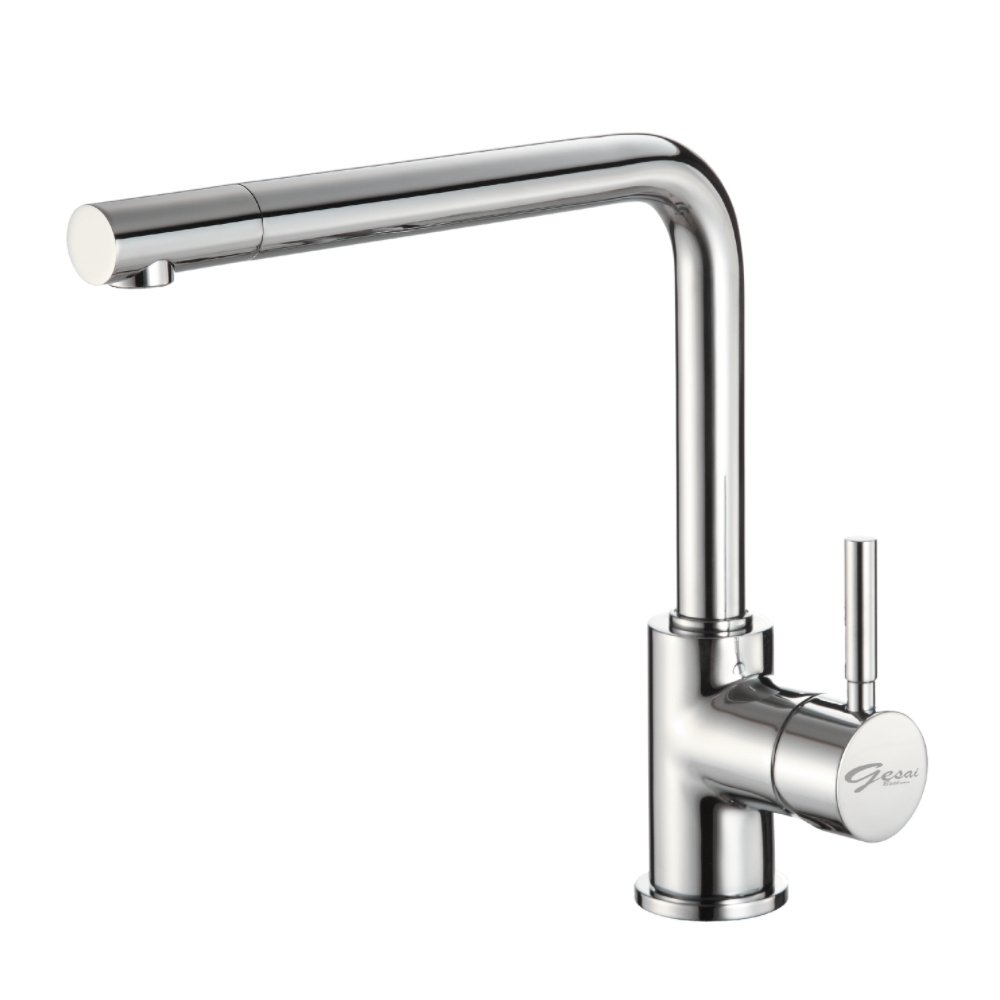 GESAI 格賽 MLFKD-020 為高品質檯面單槍抽拉式水龍頭，適合廚房或衛浴使用。品牌提供長達10年保固，正常使用下非人為損壞免費維修。一年內耗材如陶瓷芯、噴頭等損壞免費更換。保固不涵蓋天災、操作不當或耗材自然損耗，詳細條款請參閱保固卡與發票。優質耐用，安裝簡易，提升生活便利。