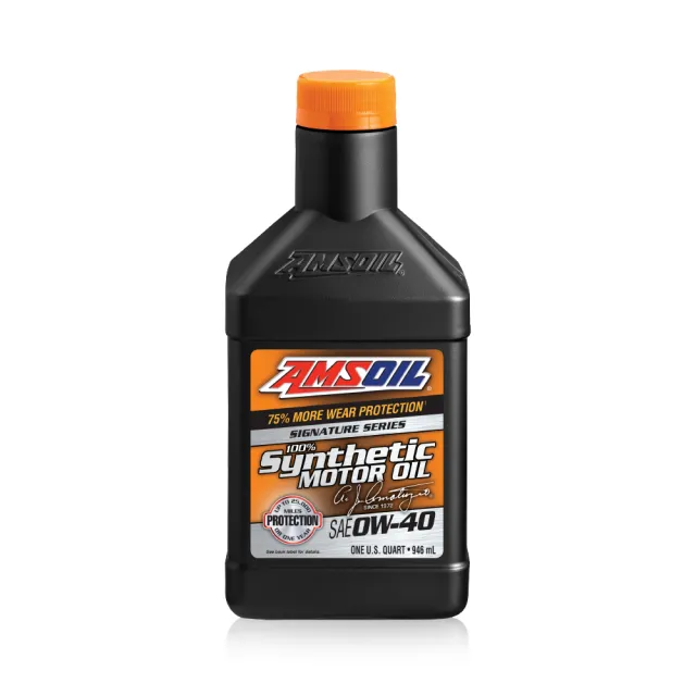 【AMSOIL 安索】0W-40 經典簽名版全合成機油 946ml(整箱12入 / 總代理源豐行)