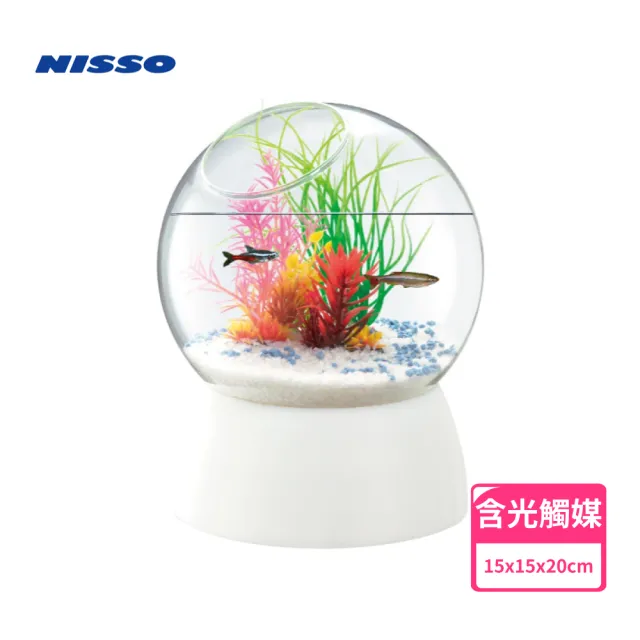 【NISSO 尼索】Table AQUA Stand 景觀生態套缸組(桌上型 魚缸 擺飾)