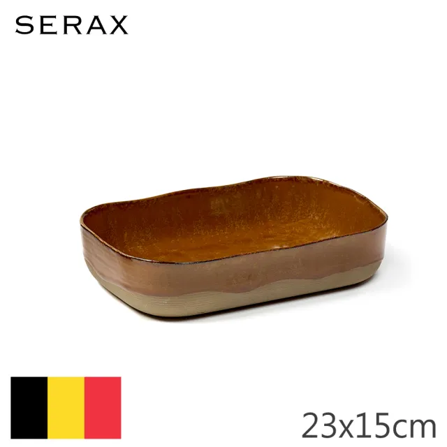 【SERAX】MERCI/N°5長方碗/23x15cm/深藍(比利時米其林餐瓷家飾)