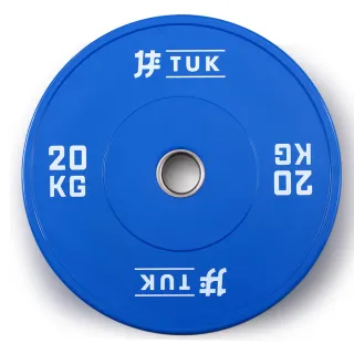 【TUK】真圓全彩奧槓片20KG(2入)