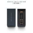 【Daniel Wellington】DW 手錶  Quadro  Sheffield 29x36.5mm 經典黑真皮皮革大方錶(DW00100449)