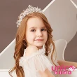 【UNICO】兒童 冰雪奇緣迷公主風表演拍照皇冠頭飾/髮飾(髮飾/配件/聖誕)