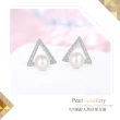 【KATROY】純銀耳環．天然珍珠 ．母親節禮物(6.0 - 6.5mm)