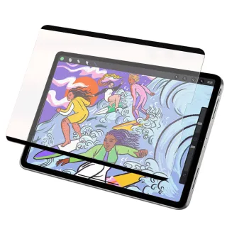 【嚴選】iPad Air3/Pro 10.5吋 2019滿版可拆卸磁吸式繪圖專用類紙膜