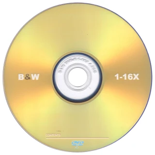【SOCOOL】B&W DVD-R 4.7G 16X 100片裝(國內第一大廠代工製造 A級品)