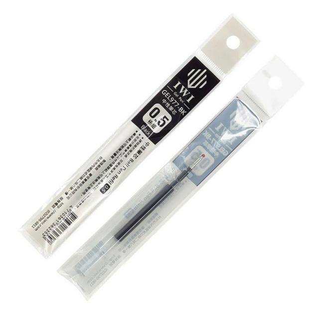 【IWI】GEL0.5中性筆芯1入-藍GEL977-BL