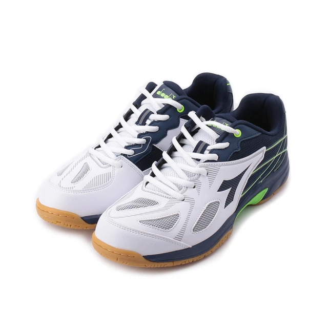 DIADORA 網線羽球鞋 白藍 男鞋 DA71279