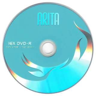 【RITEK 錸德】ARITA DVD+R 50片裝 可燒錄空白光碟(錸德製造)