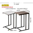 【TIDY HOUSE】工業風實木客廳邊桌(台灣製 沙發邊桌 懶人桌 客廳)