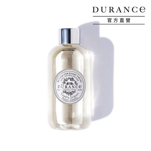 【DURANCE 朵昂思】花漾室內擴香補充瓶 225ml(公司貨-多款可選[罌粟花/棉花麝/玫瑰/馬鞭草/山茶花/橙花])