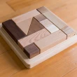 【eguchitoys】積木拼圖 - 小(木製兒童玩具 兒童禮物 禮盒 木質擺飾 木質立體拼圖)