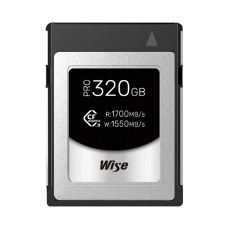 【Wise 裕拓】CFexpress 320GB Type B 記憶卡 CFX-B320P(公司貨)