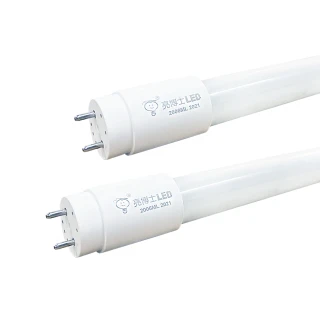 【亮博士】2入 LED 燈管 T8 高效能玻璃透光 1呎 5W(無藍光危害 CNS認證 保固二年)