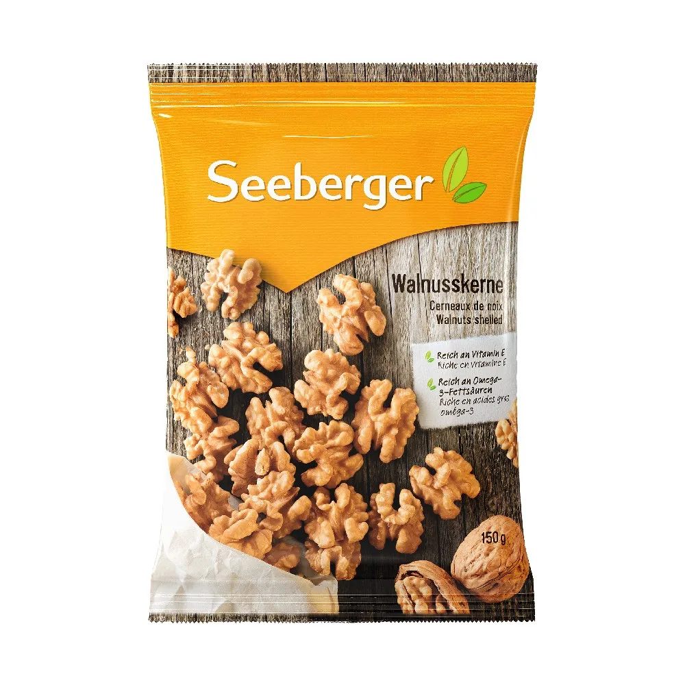 【SEEBERGER 喜德堡】喜德堡天然核桃仁150g