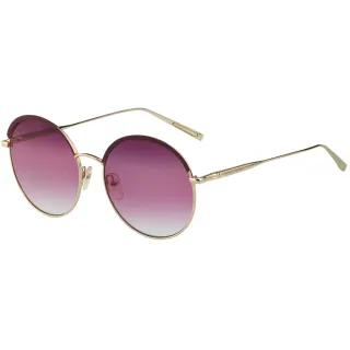 【LONGCHAMP】太陽眼鏡(紫配金色)